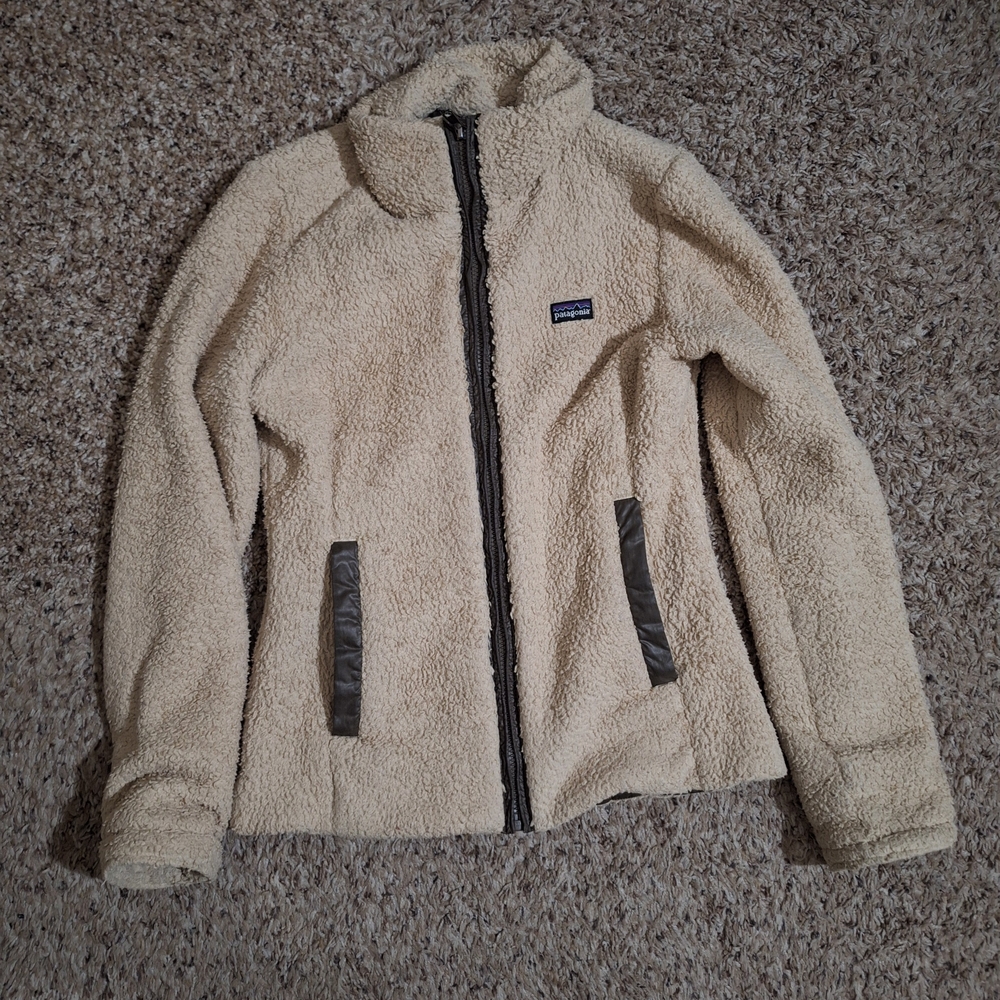 Patagonia Los Gatos Full-Zip Women's Tan Fleece Jacket